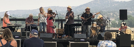 Photograph of Sagebrush Rebels, smoky 2021 gig